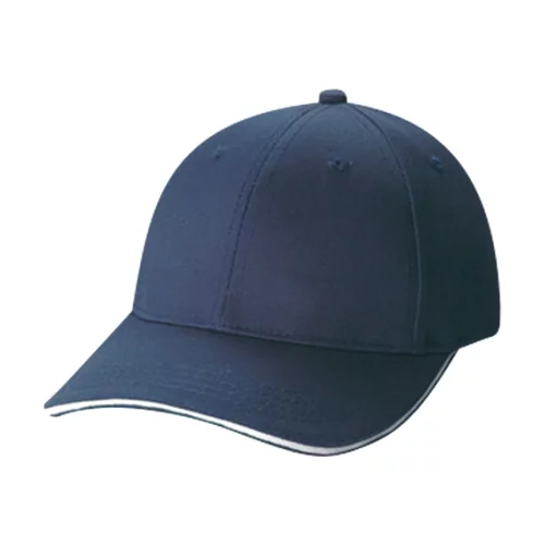 6 Panel Constructed Contour Youth Cap w/Contrast Edge