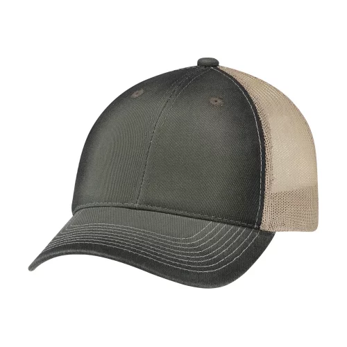 Enzyme Washed Deluxe Chino Twill Cap w/Stained Trim