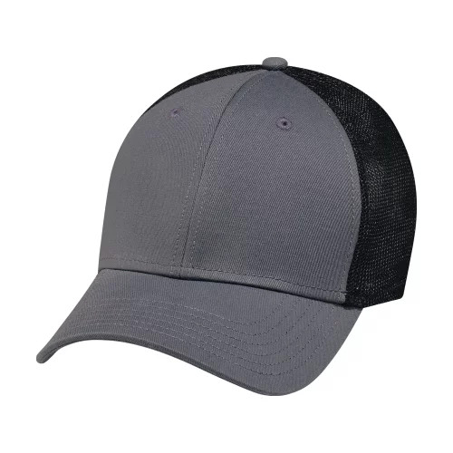 A-Flex Deluxe Chino Twill/Polyester & Spandex Mesh Cap