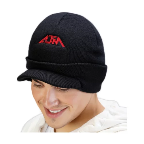 Acrylic Rib Knit Jeep Cap