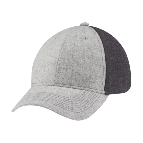 Full Fit Wool Serge Heather Cap