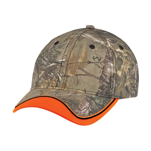 Polyester/Brushed Polycotton Camouflage Cap