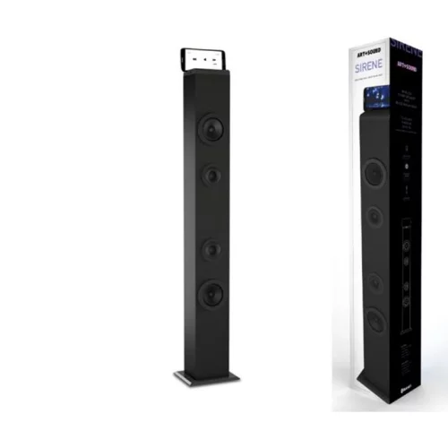 Enceinte tour sans fil Art+Sound avec support d'affichage pour appareil