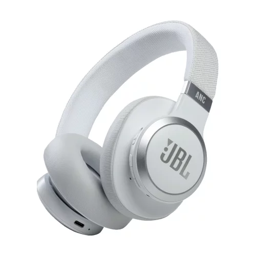 Casque sans fil à réduction de bruit JBL® LIVE Series Over-Ear - Blanc