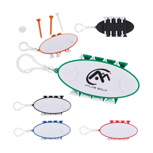 Ensemble d'outils de golf avec porte-clés