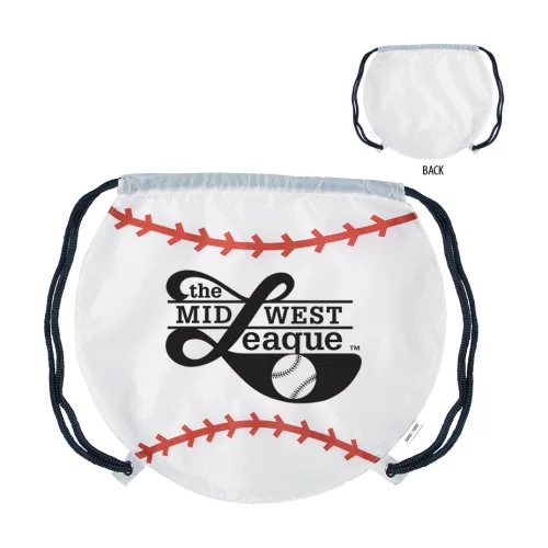 Sac à dos à cordon de serrage GameTime!® Baseball