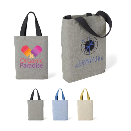 Sac fourre-tout en chambray de coton