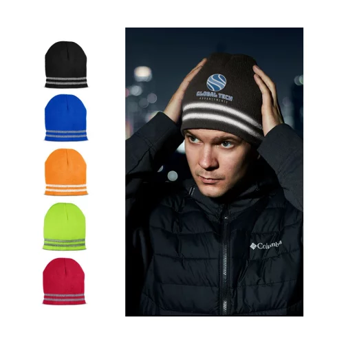 Reflective Knit Beanie