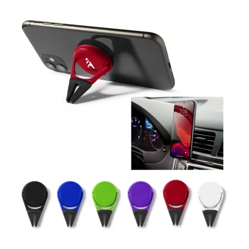 Support de téléphone pour voiture à fixation sur la ventilation