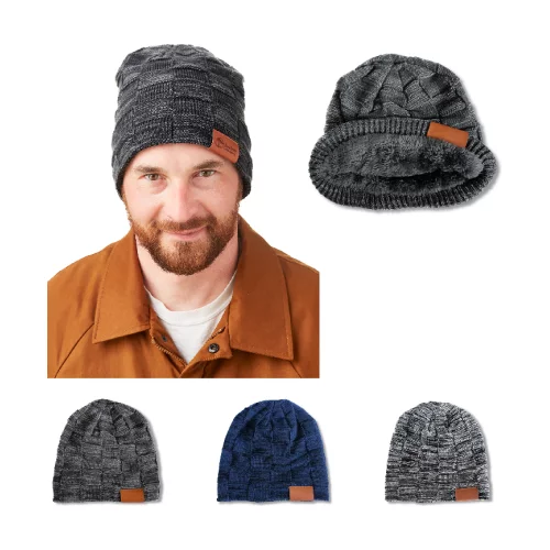 Leeman™ Fuzzy Lining Slouchy Beanie