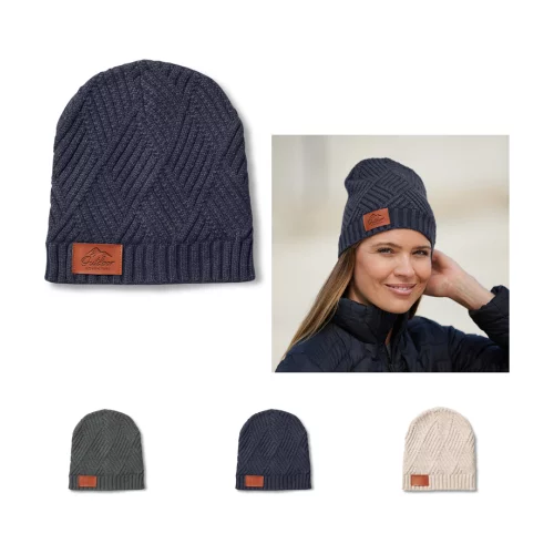 Leeman™ Trellis Knit Beanie