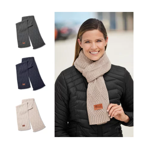 Écharpe tricotée Leeman™ Trellis