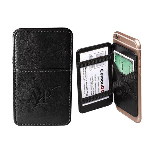 Portefeuille magique Tuscany™ avec poche pour appareil mobile