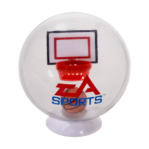 Jeu de basket-ball de bureau en forme de globe
