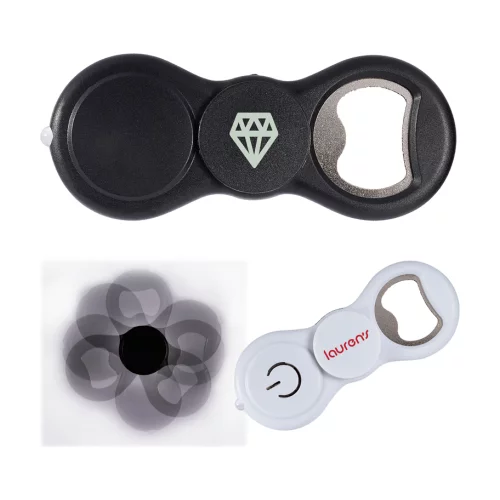 Ouvre-bouteille à spinner avec lumière LED