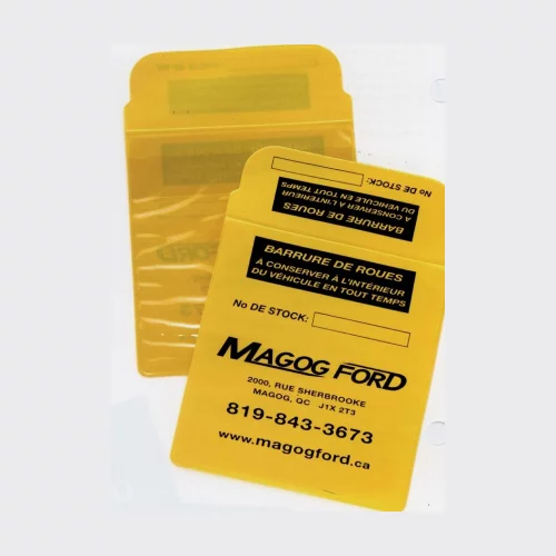 Pochette d'accessoires pour voiture