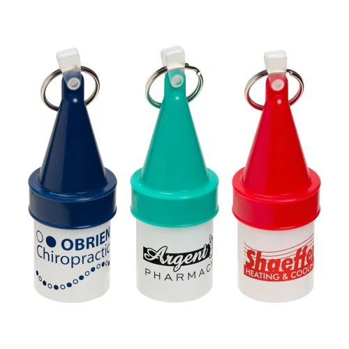 Conteneur flottant étanche avec anneau porte-clés