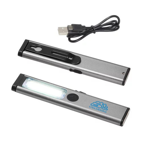 Beam Rechargeable Pocket COB Light With Clip & Magnet