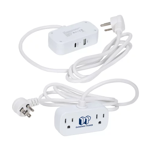 Multiprise de 5 pieds avec prises Type-C, USB et AC