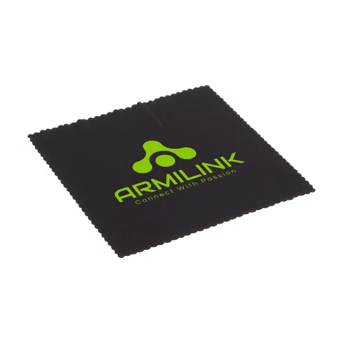 Chiffon en microfibre 6" x 6" 220GSM avec additif antimicrobien