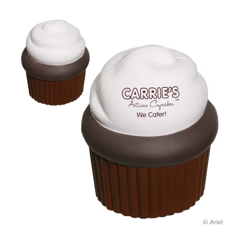Soulage-stress en forme de cupcake