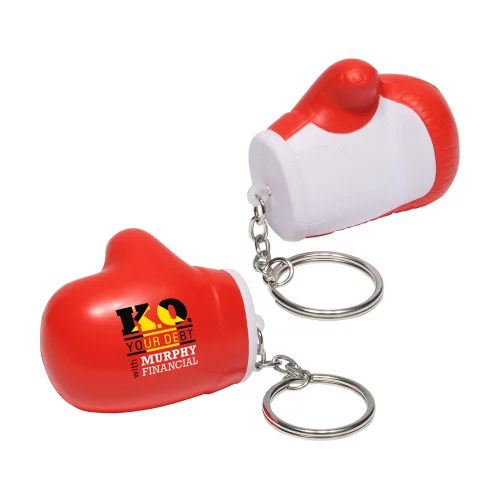 Porte-clés anti-stress en forme de gant de boxe