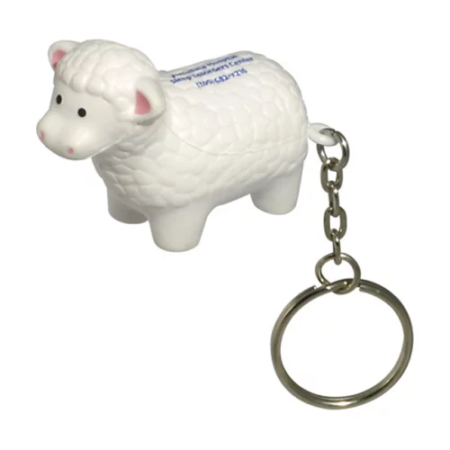Porte-clés anti-stress en forme de mouton