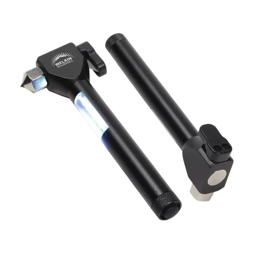 Mini lampe de poche Watchman avec marteau de secours