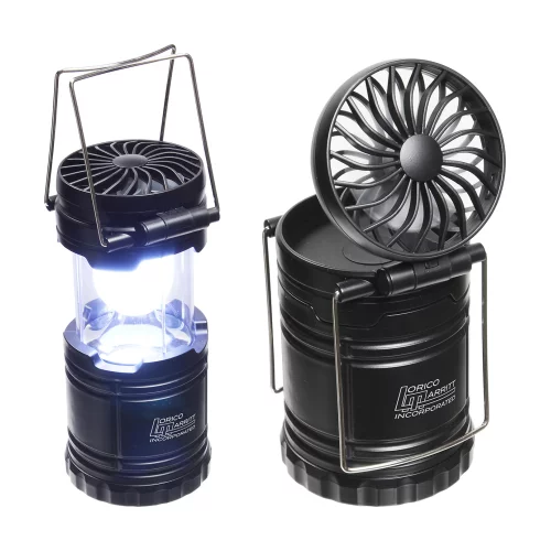 Lanterne rétro avec ventilateur