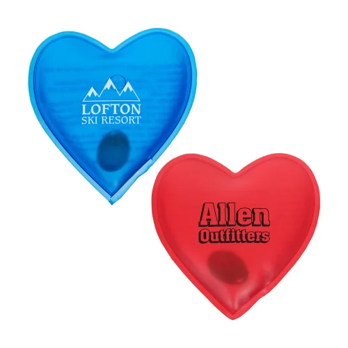 Chauffe-mains magique réutilisable en forme de cœur