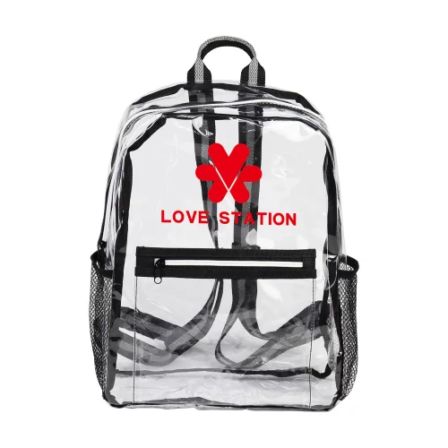 Sac à dos en TPU transparent diamant