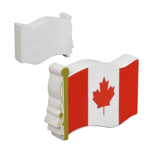 Soulageur de stress du drapeau canadien