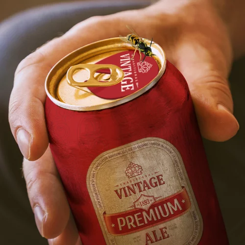 Protecteur de cannette promotionnel sérigraphié 1 couleur