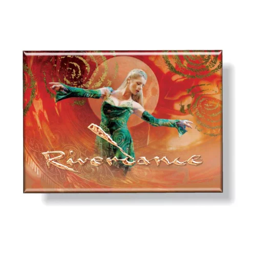 Aimant souvenir en métal (2,5" x 3,5") Impression numérique en couleur intégrale.