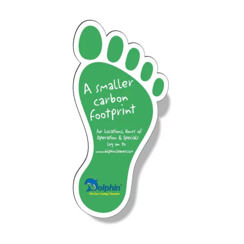 Aimant personnalisé de 0,035 pouce, 12 à 14 pouces carrés, sérigraphié, finition vinyle mat blanc.