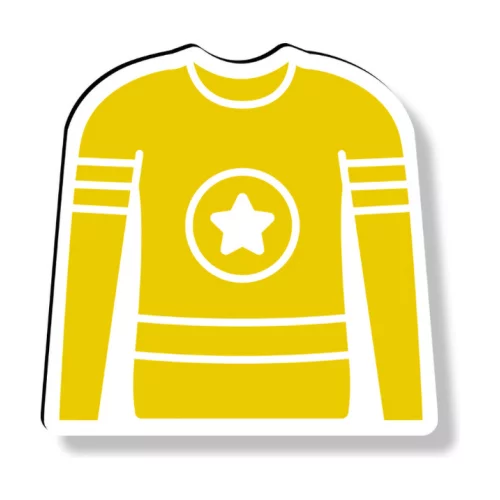 Aimant personnalisé de 0,020 pouce, 5 à 6 pouces carrés, sérigraphié, finition vinyle mat blanc.