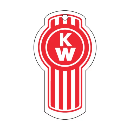 Rounded Rectangle with Circle Shaped Hanging Air Freshener