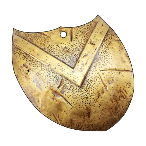 Oversized Slanted Shield Shaped Hanging Air Freshener