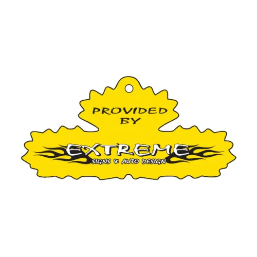 Oversized Horizontal Burst Shaped Hanging Air Freshener