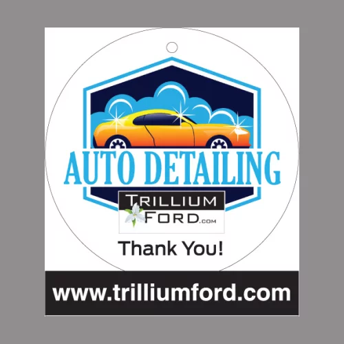 Circle with Base Hanging Air Freshener