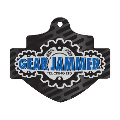 Crest Shaped Hanging Air Freshener - Oversized