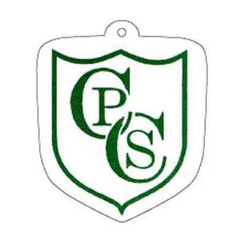 Oversized Crest Shaped Hanging Air Freshener