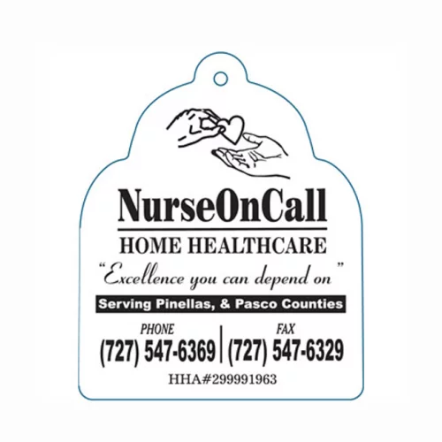 Rounded Top Shaped Hanging Air Freshener - Oversized