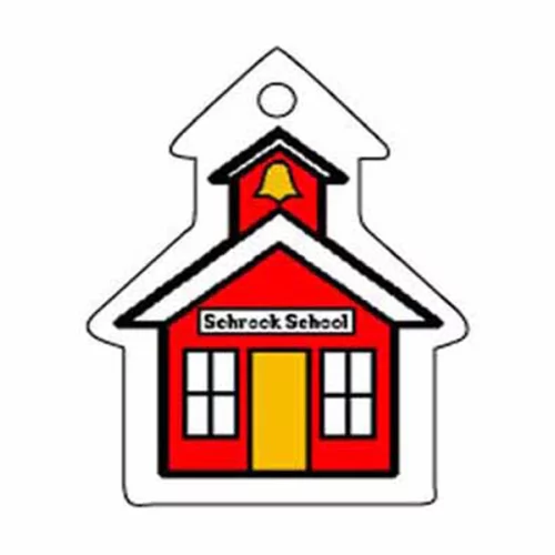 Oversized School House Shaped Hanging Air Freshener