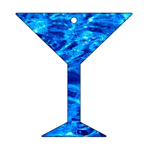 Oversized Martini Glass Shaped Hanging Air Freshener