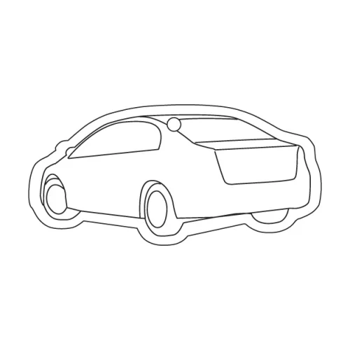 Oversized Car Sedan Shaped Hanging Air Freshener