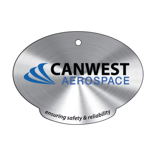 Oversized Oval w. Base Shaped Hanging Air Freshener