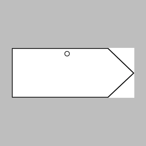 Désodorisant suspendu en forme de flèche - Surdimensionné