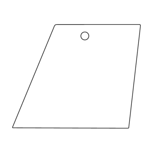 Skewed Rectangle Hanging Air Freshener