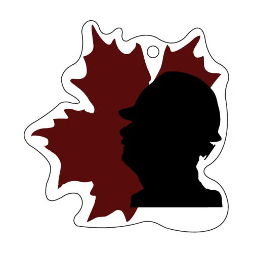 Artistic Leaf Shaped Hanging Air Freshener - Oversized